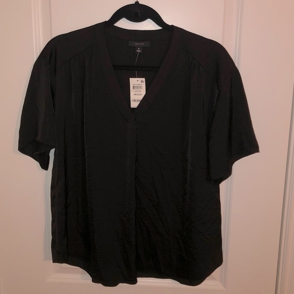 Alfani Black Top Size Medium - Picture 2 of 10